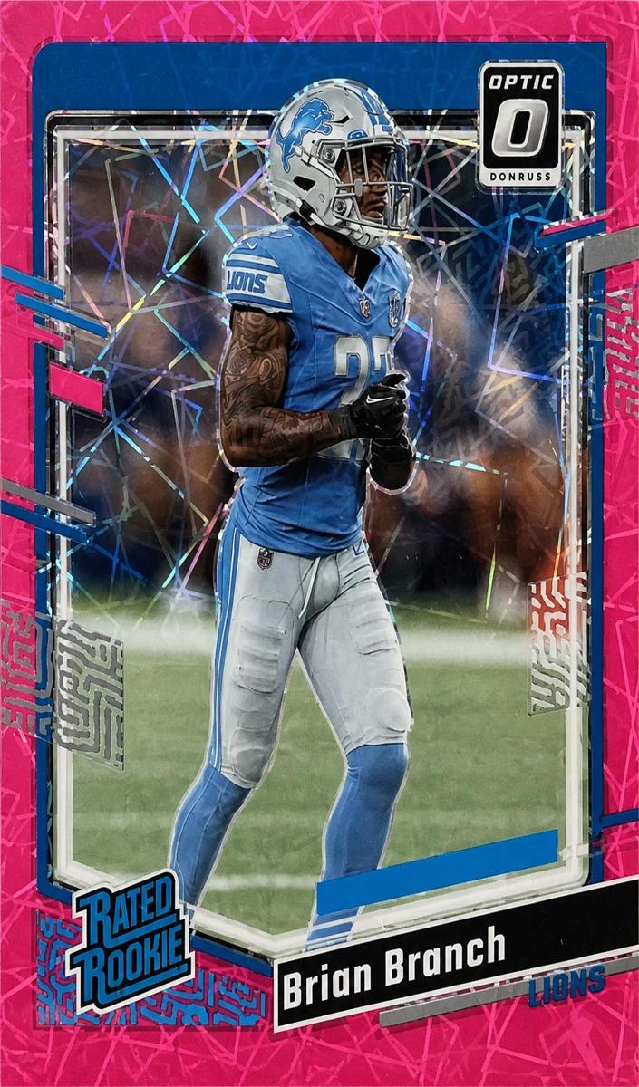 2023 Donruss Optic Football Pink Velocity Brian Branch #233