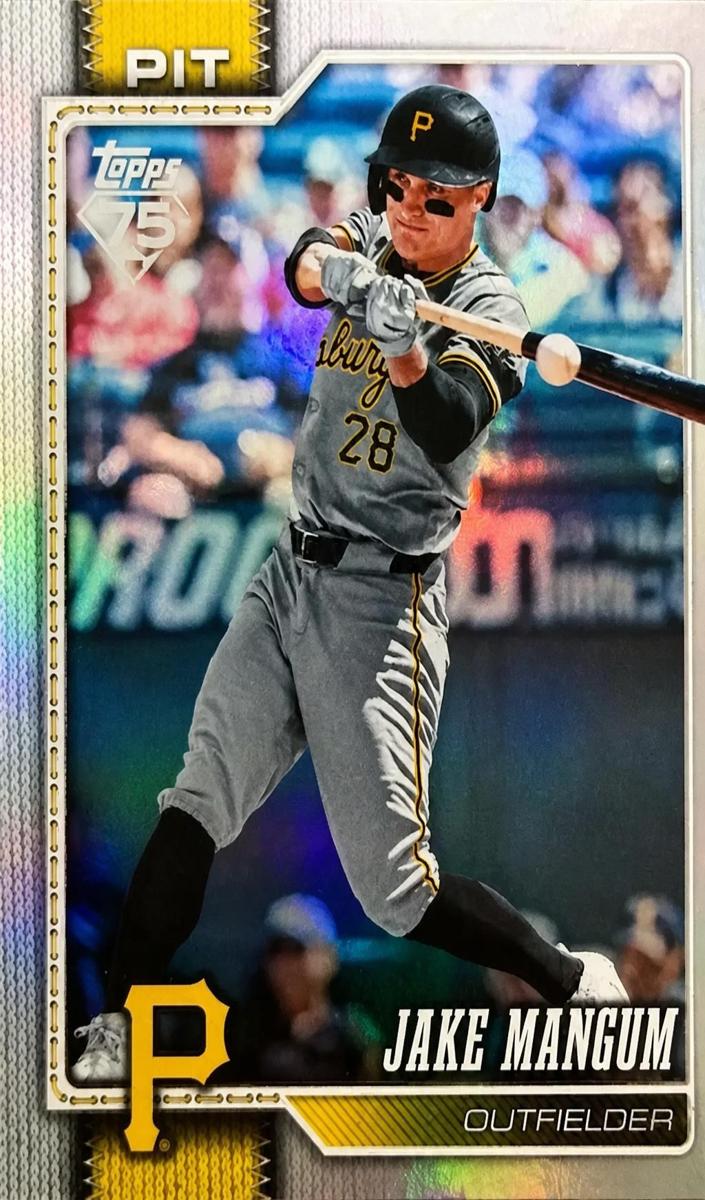 2026 Topps Baseball Rainbow Foil Jake Mangum #485