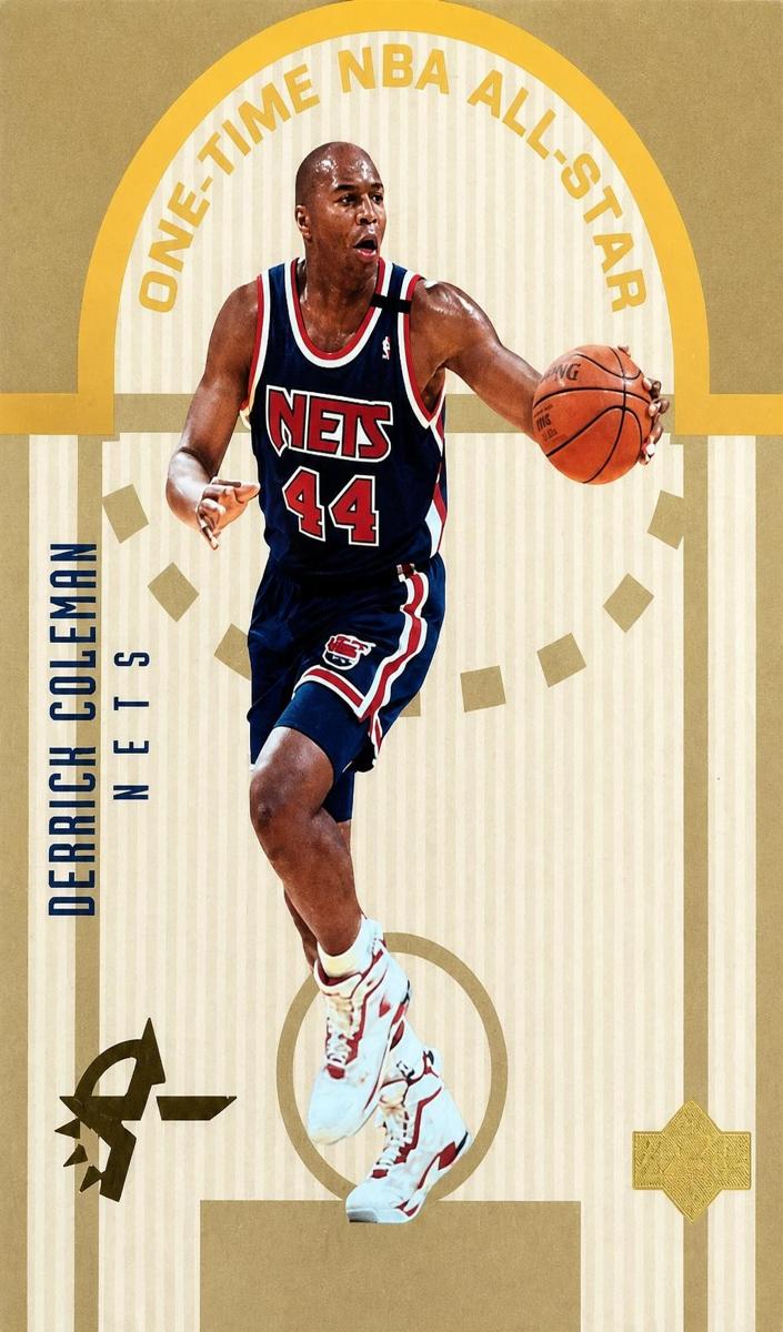 1993 Upper Deck SE Basketball Derrick Coleman #E10