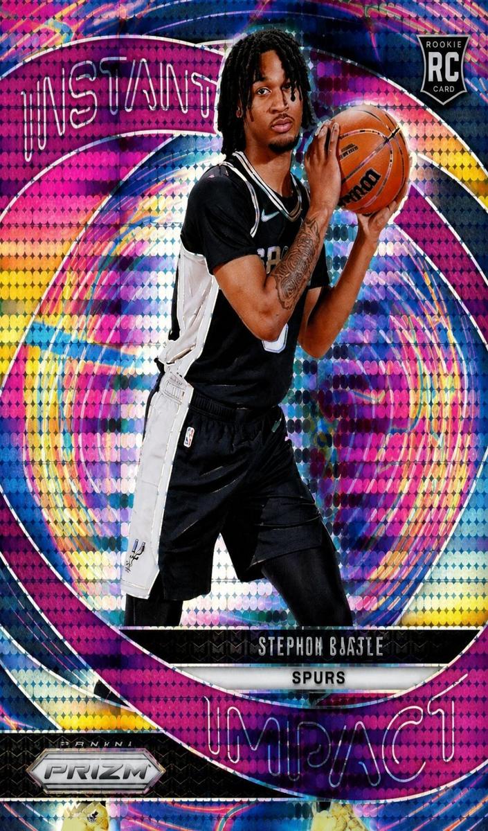 2024 Panini Prizm Basketball Purple Pulsar Stephon Castle #4