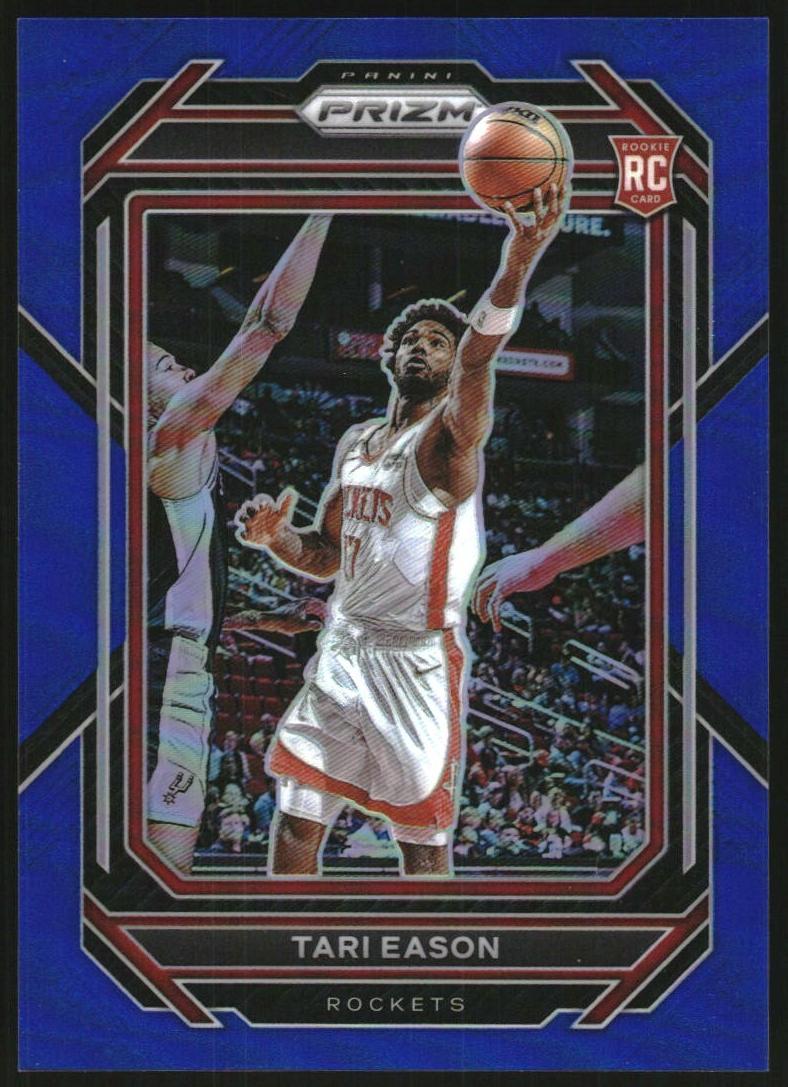 2022 Panini Prizm Basketball Blue Tari Eason #258 PSA 8.5