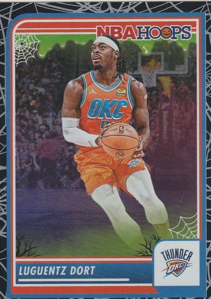 2023 Panini Haunted Hoops Basketball Holo Webs Luguentz Dort #193