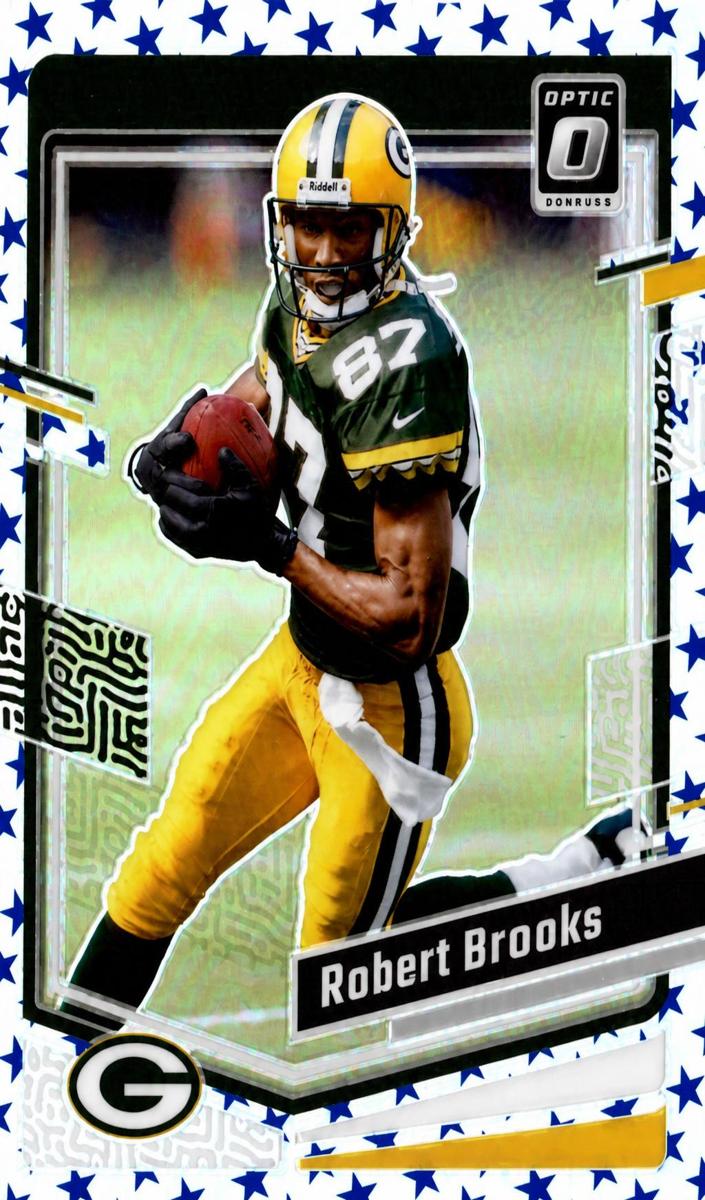 2023 Donruss Optic Football Stars Robert Brooks #69 PSA 9