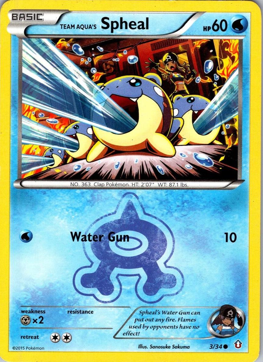 Team Aqua's Spheal