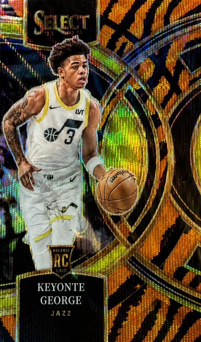 2023 Panini Select Basketball Tiger Keyonte George #109 PSA 10