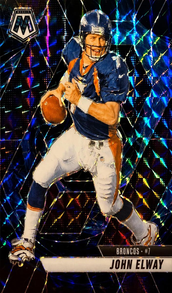 2025 Panini Mosaic Football Genesis John Elway #31