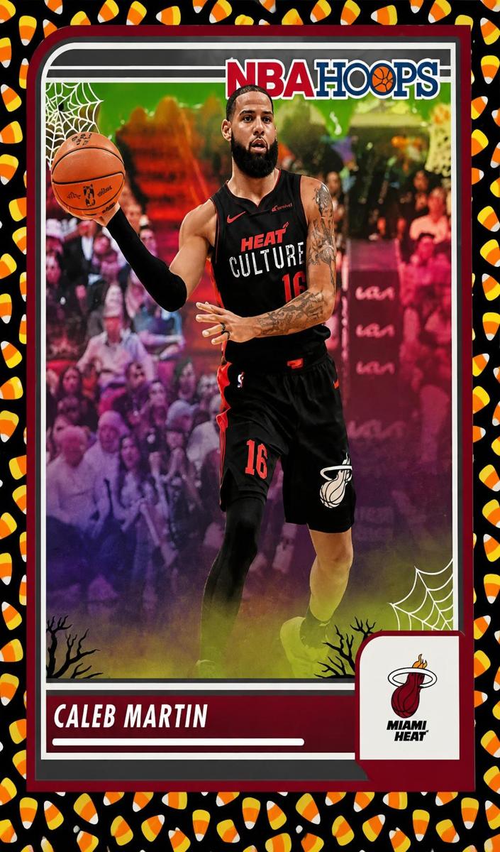 2023 Panini Haunted Hoops Basketball Holo Candy Caleb Martin #187