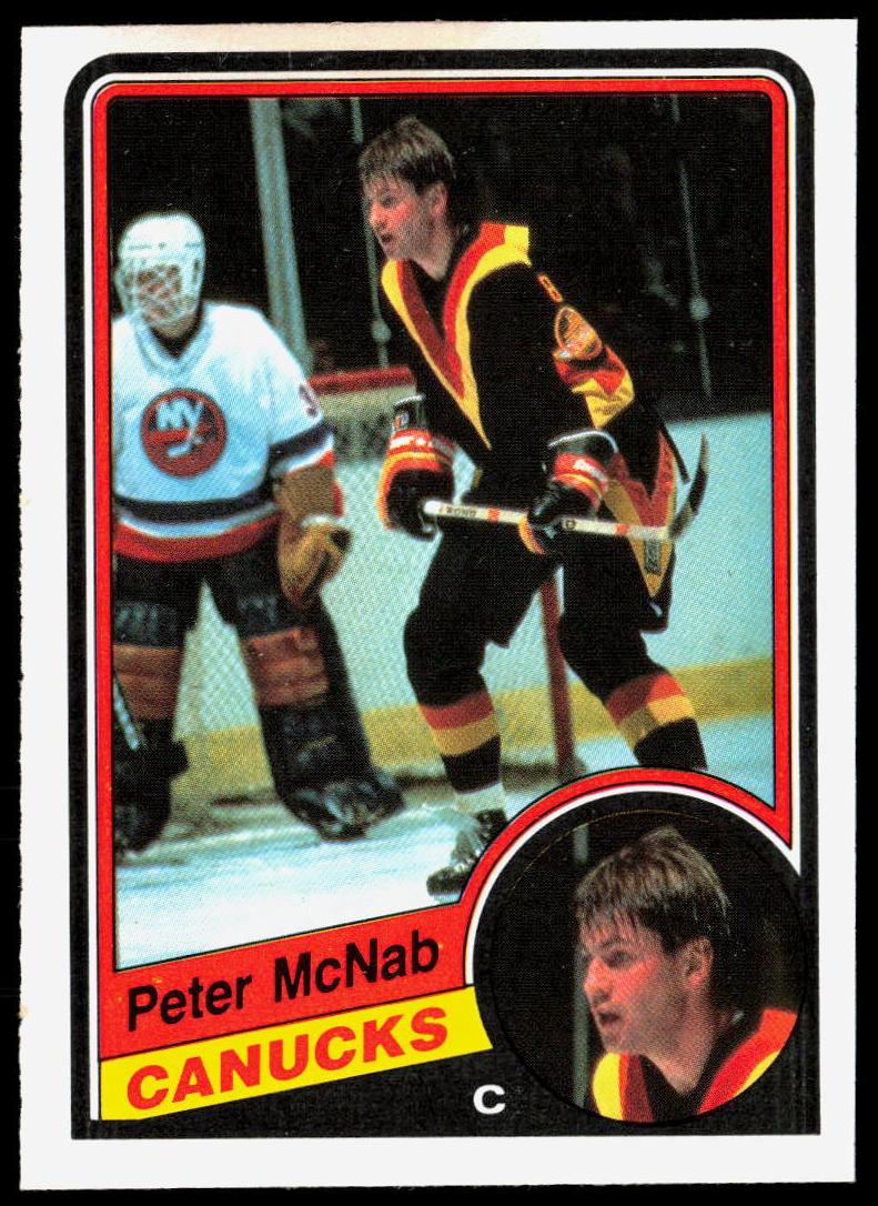 1984 O-Pee-Chee Hockey Peter McNab #326 PSA 10