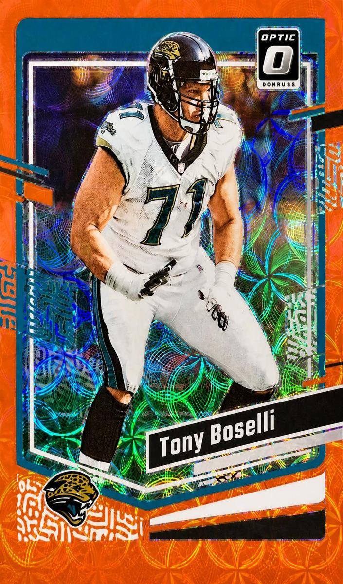 2023 Donruss Optic Football Orange Scope Tony Boselli #85