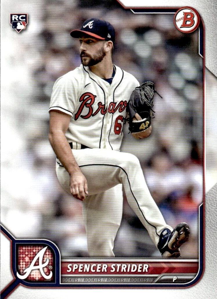 2022 Bowman Baseball Spencer Strider #41