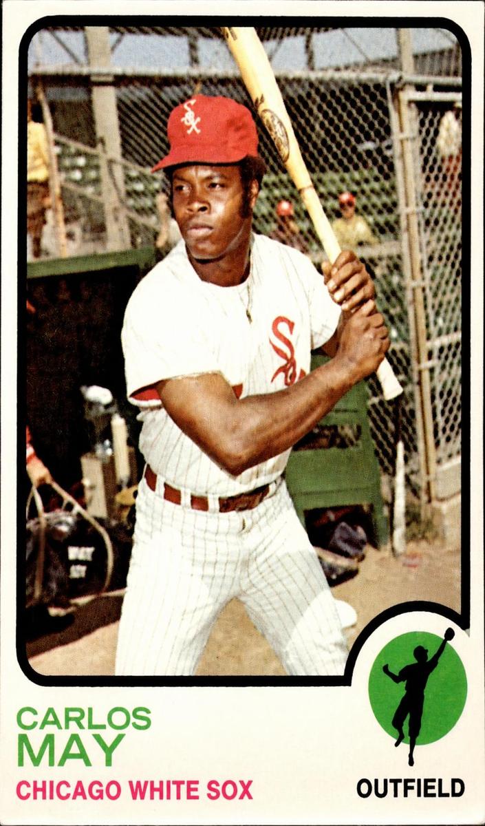 1973 O-Pee-Chee Baseball Carlos May #105