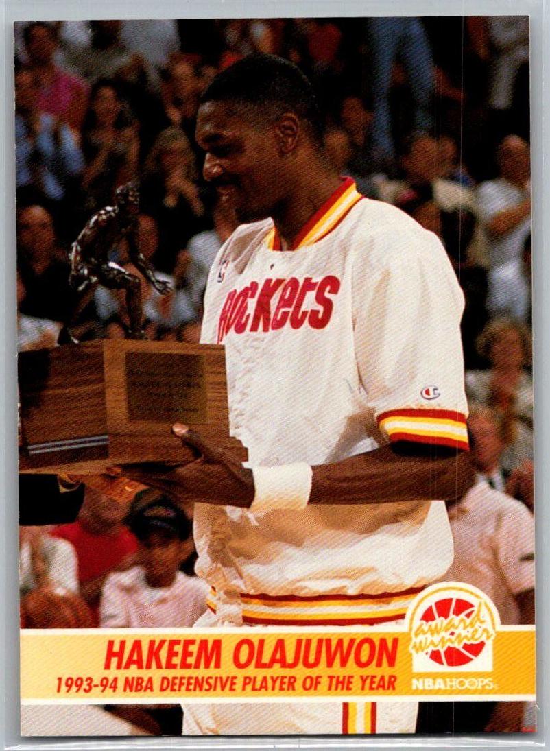1994 Hoops Basketball Award Winner Hakeem Olajuwon #261