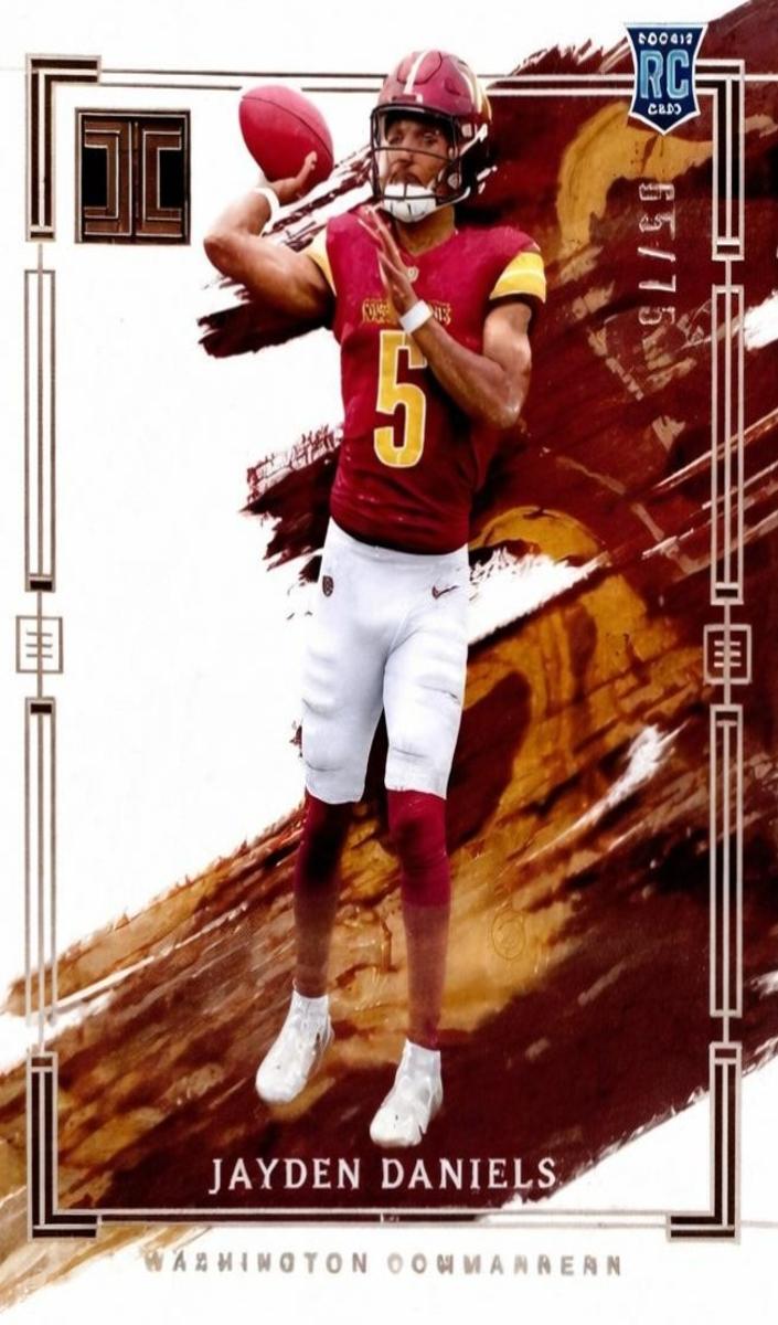 2024 Panini Impeccable Football Jayden Daniels #72