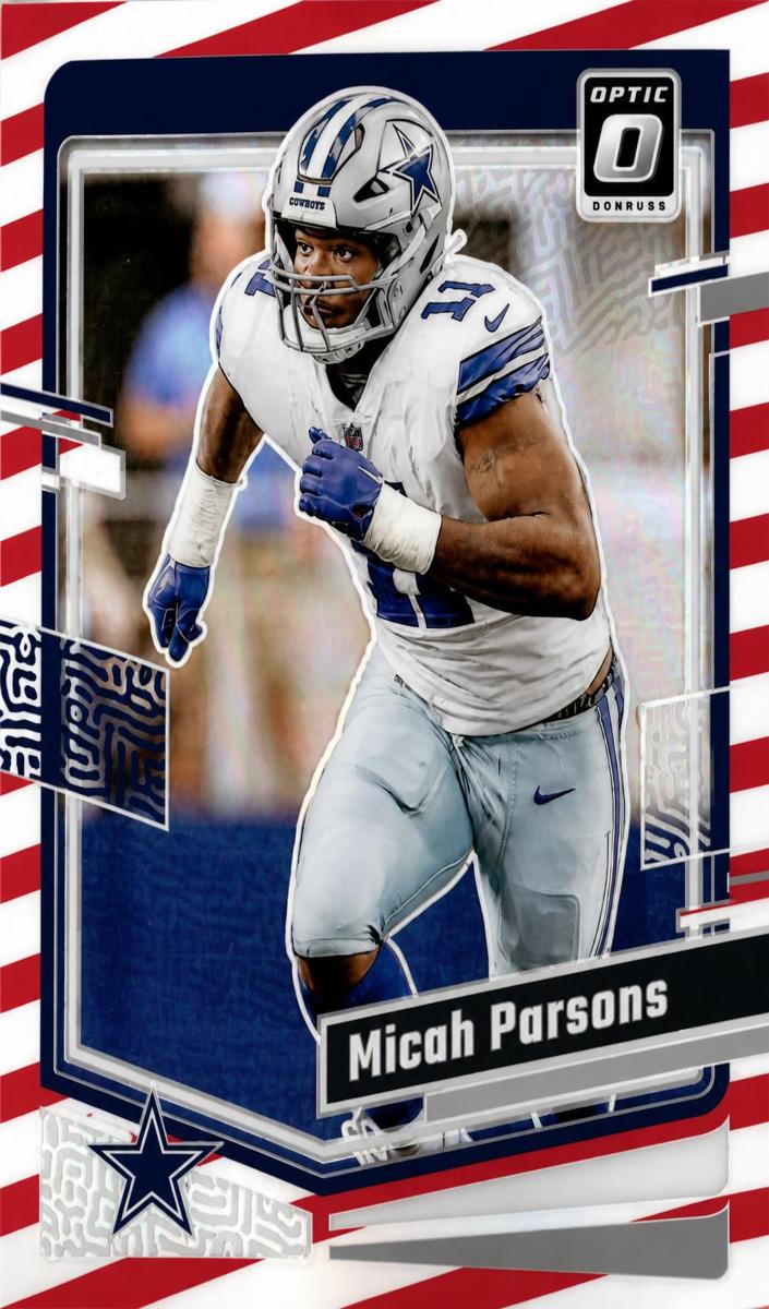 2023 Donruss Optic Football Freedom Micah Parsons #50