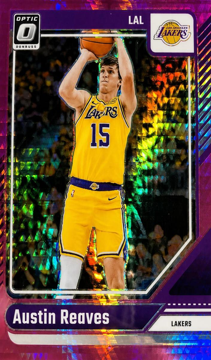 2024 Donruss Optic Basketball Hyper Pink Austin Reaves #140