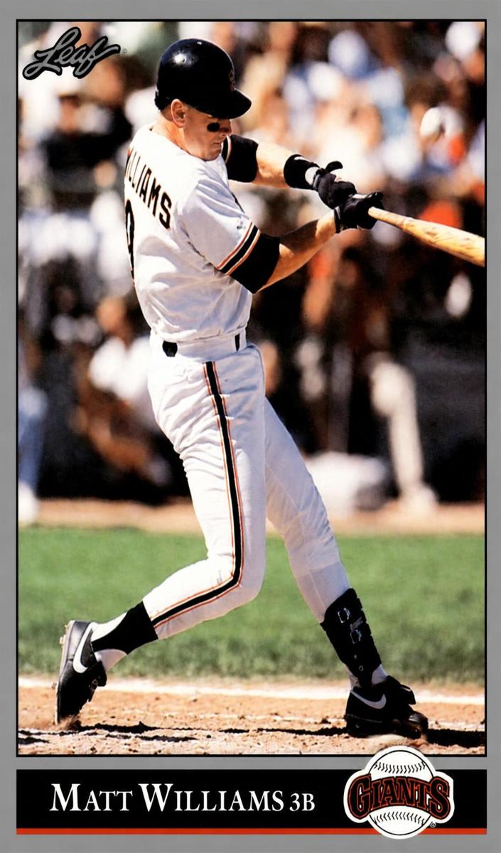 1992 Leaf Baseball Matt Williams #373