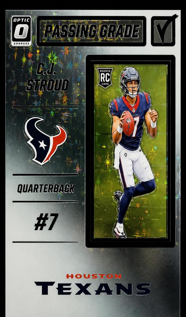2023 Donruss Optic Football Purple Stars C.J. Stroud #PG-CS