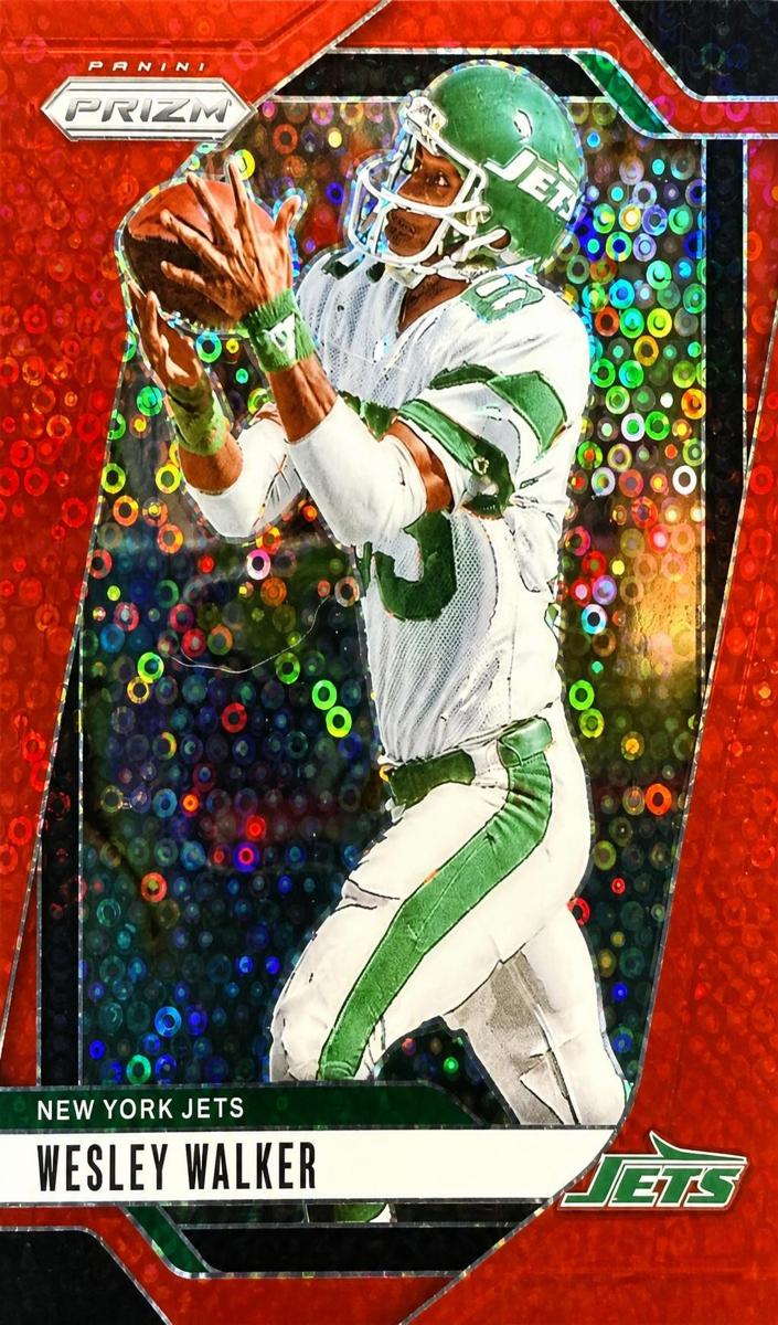 2024 Panini Prizm Football No Huddle Red Wesley Walker #230