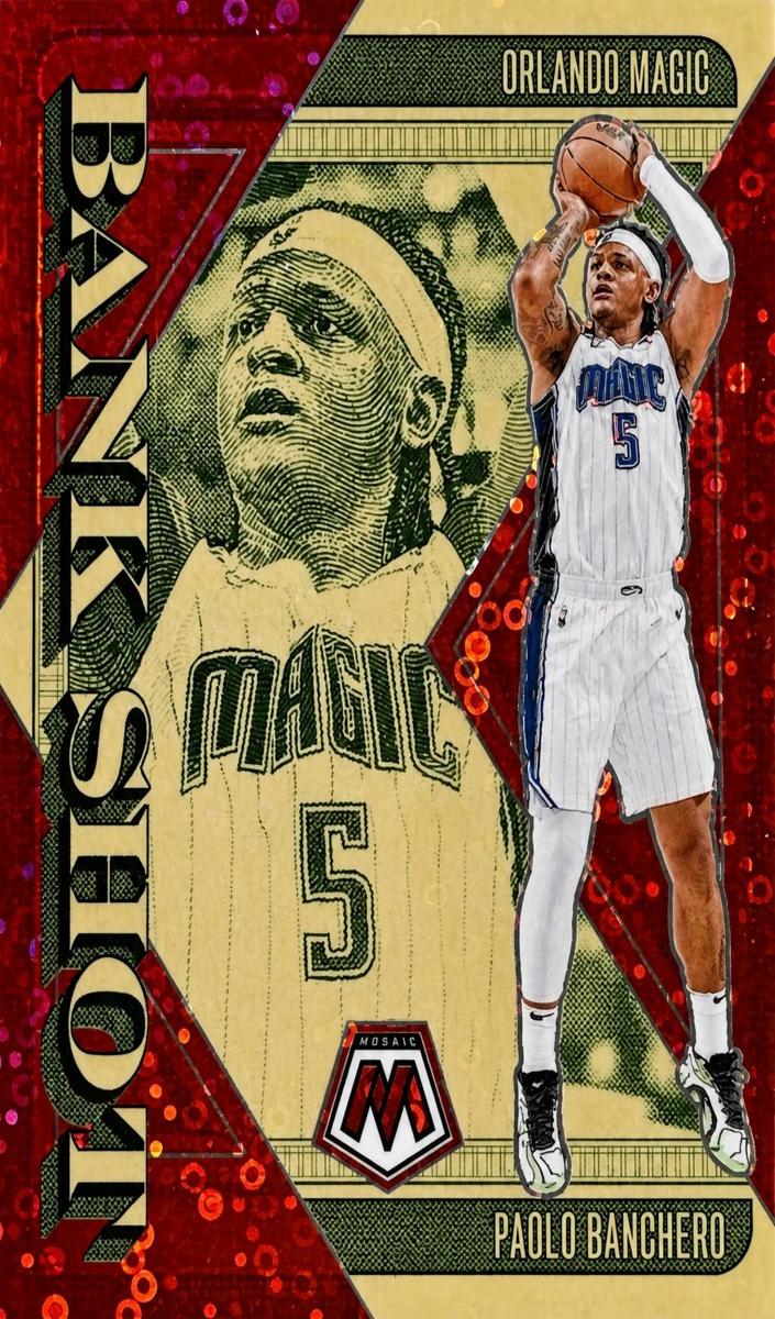 2024 Panini Mosaic Basketball Fast Break Red Paolo Banchero #16