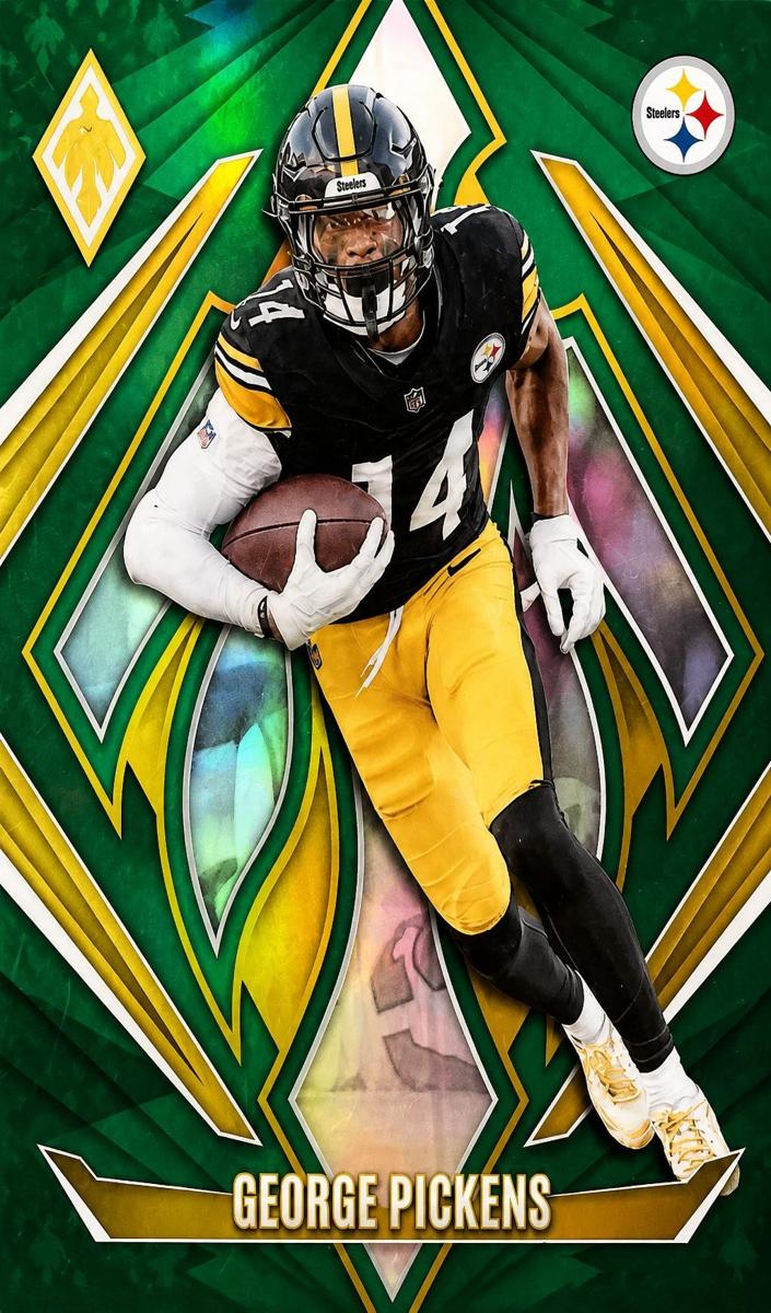 2024 Panini Phoenix Football Green George Pickens #64