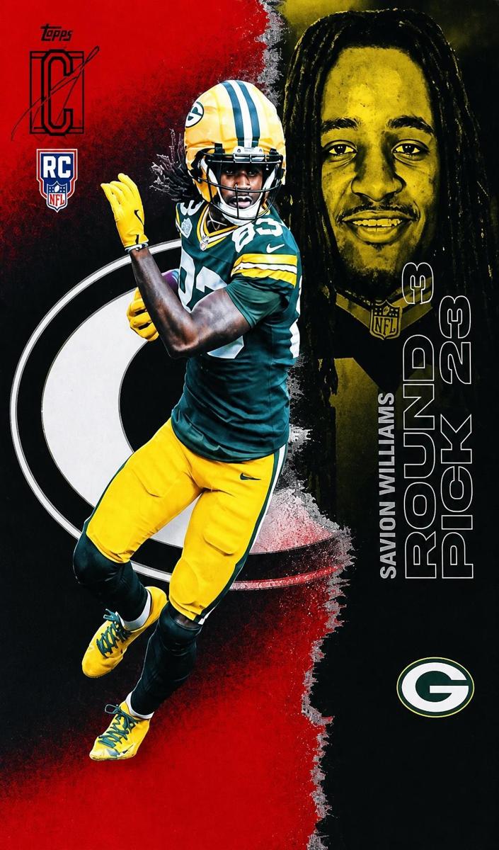 2025 Topps Signature Class Football Red and Black Savion Williams #144