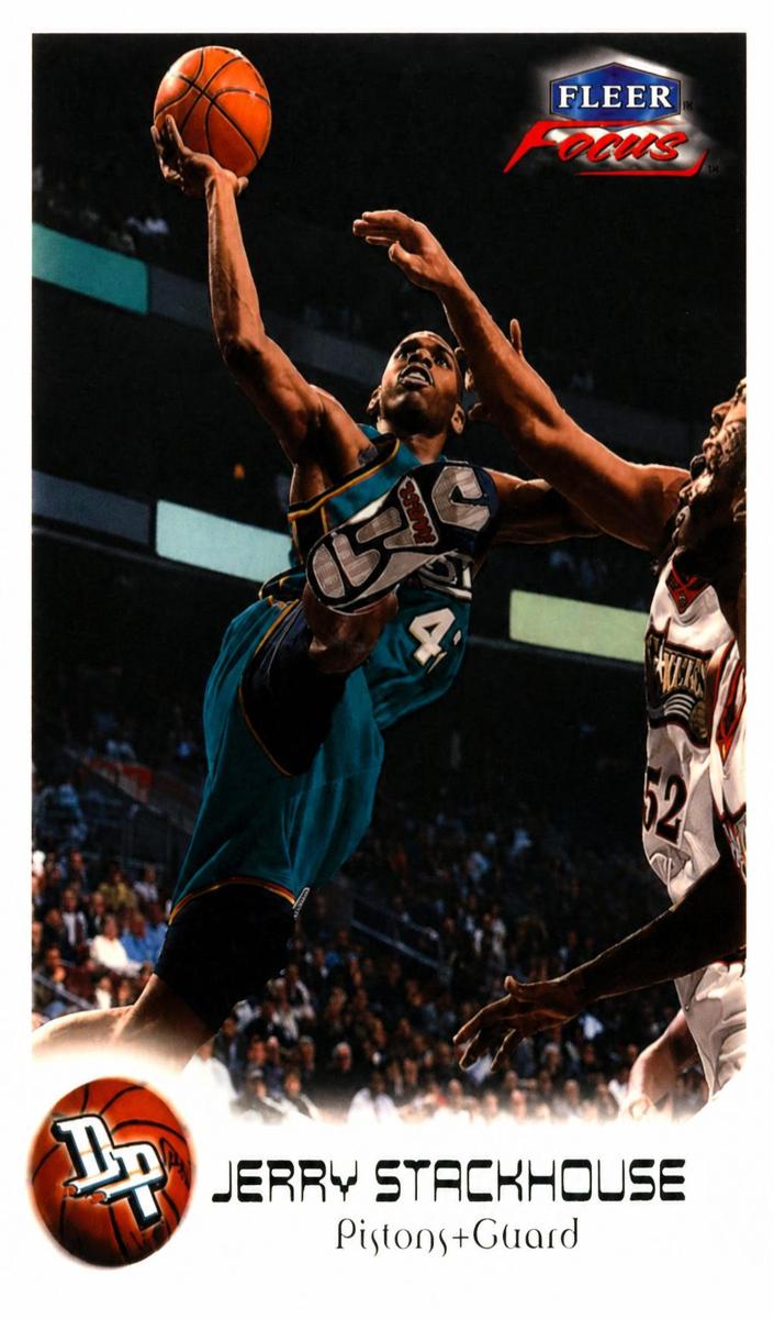 1999 Fleer Focus Basketball Jerry Stackhouse #5