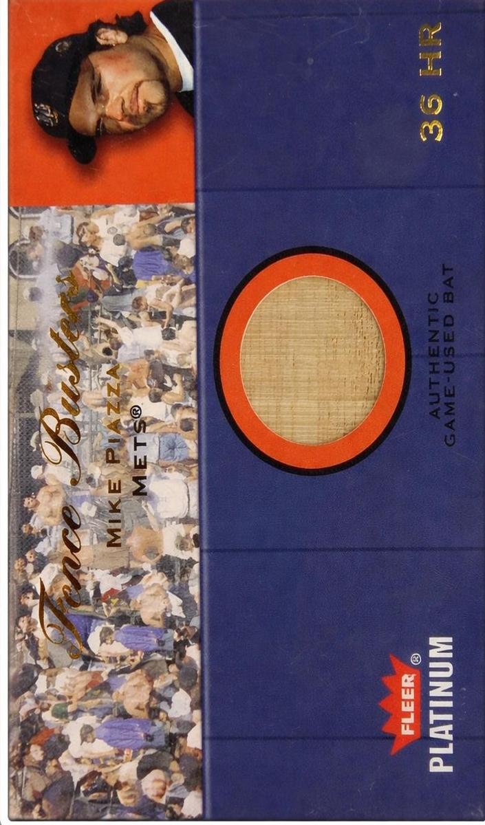 2002 Fleer Platinum Baseball Mike Piazza #NNO