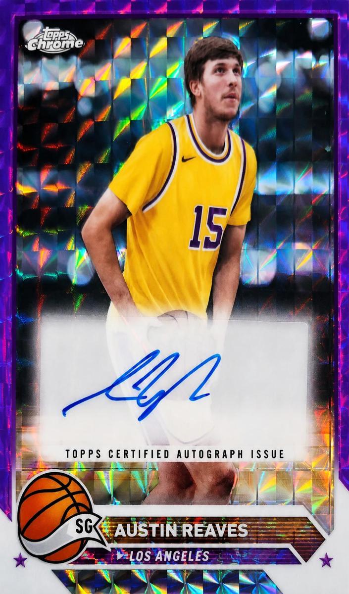 2023 Topps Chrome Basketball Austin Reaves #CG-AR