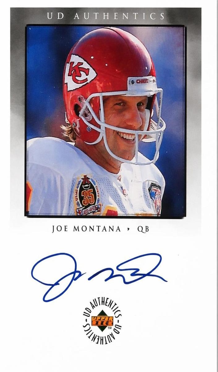 1998 SPx Finite Football Joe Montana #JM PSA 9