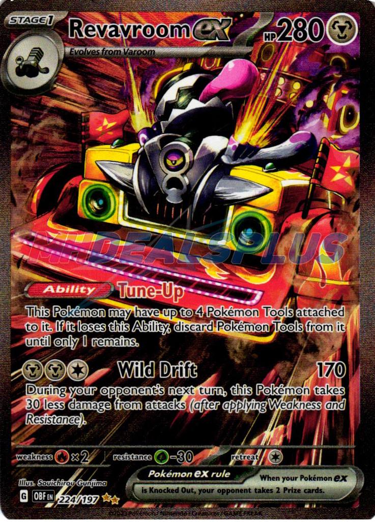 2023 Pokemon Scarlet & Violet Obsidian Flames Revavroom #224