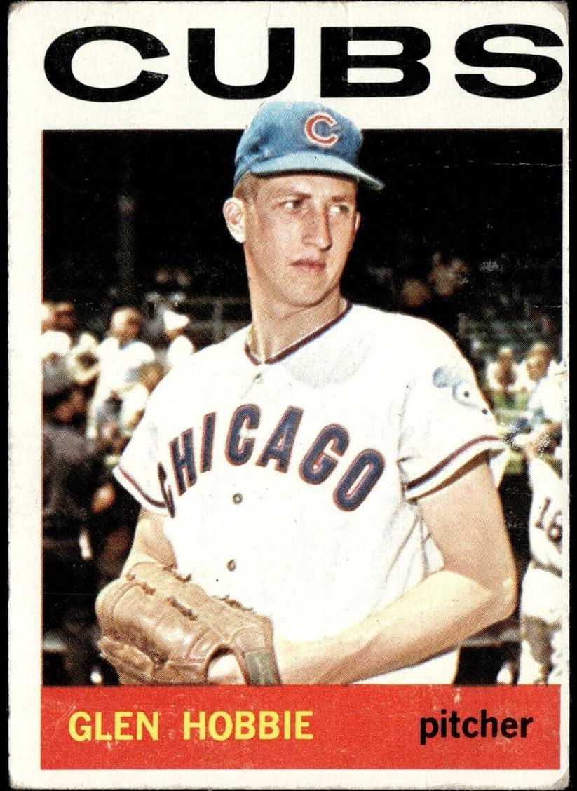 1964 Topps Baseball Glen Hobbie #578