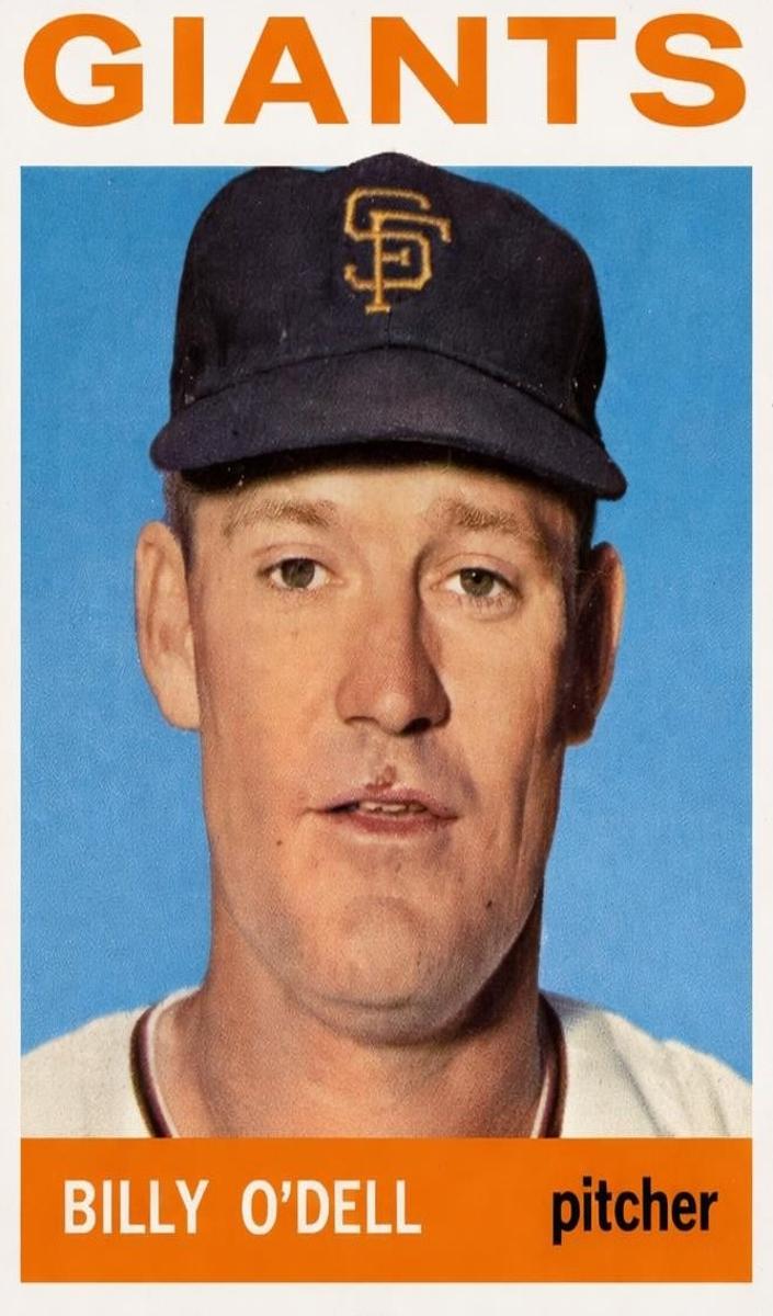 1964 Topps Baseball Billy O'Dell #18