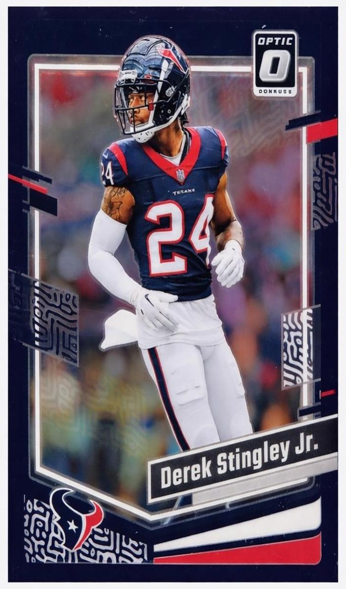 2023 Donruss Optic Football Purple Derek Stingley Jr. #72