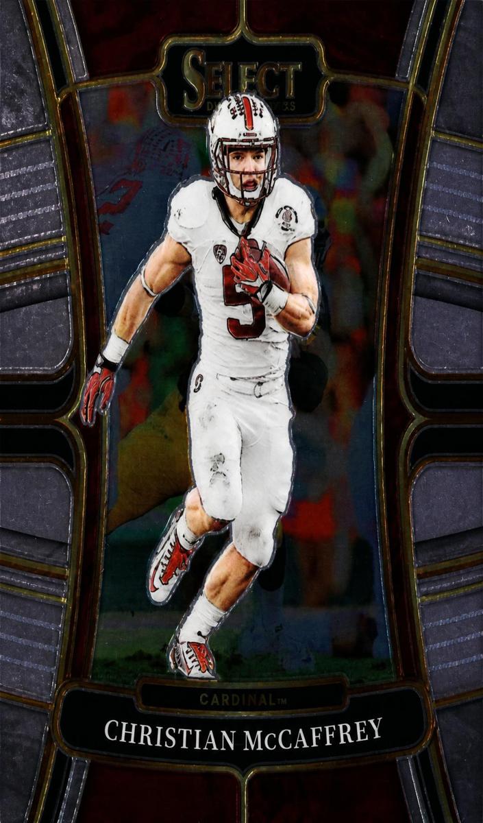 2023 Panini Select Draft Picks Football Christian McCaffrey #41