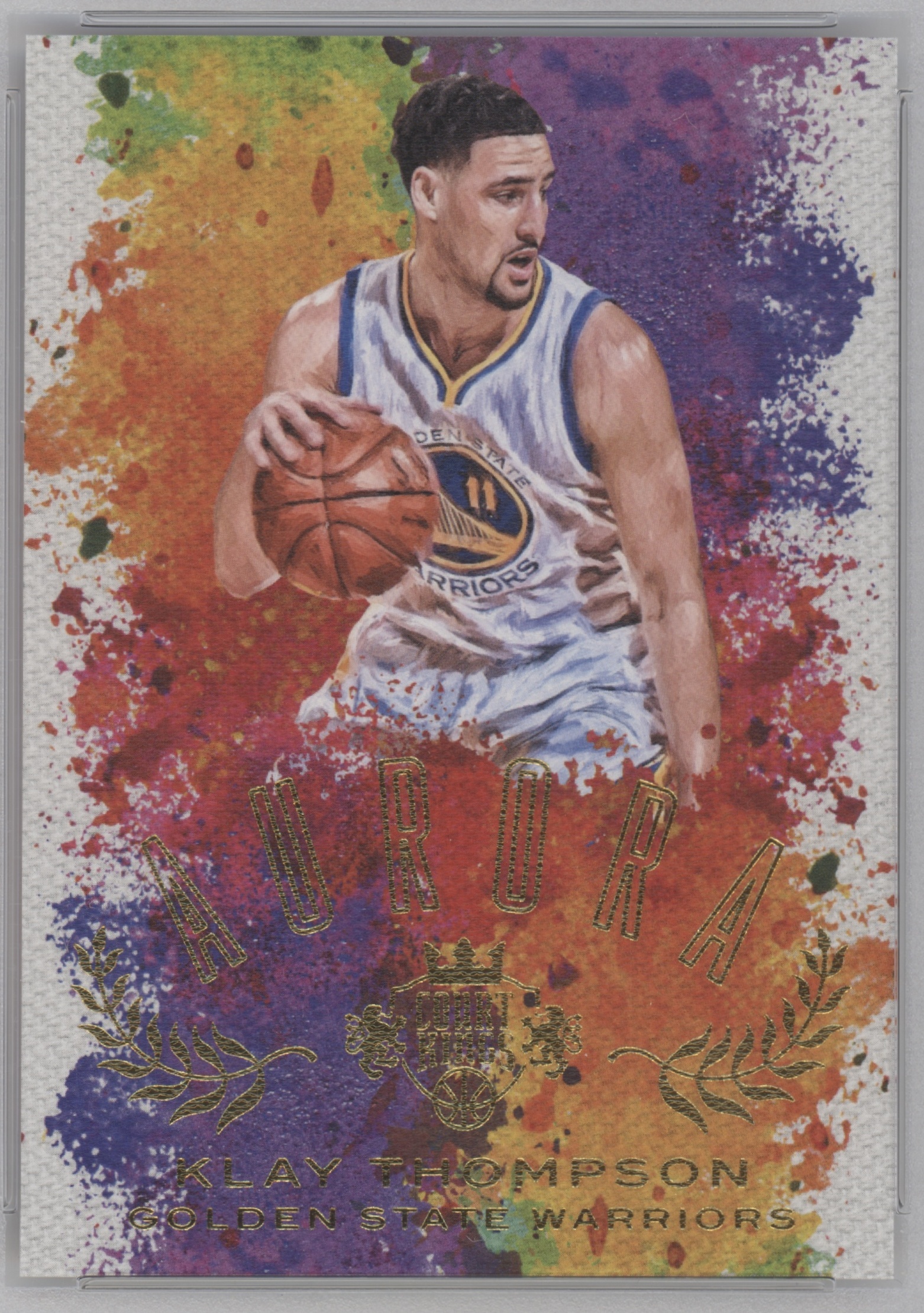 2016 Panini Court Kings Basketball Klay Thompson #11 PSA 10