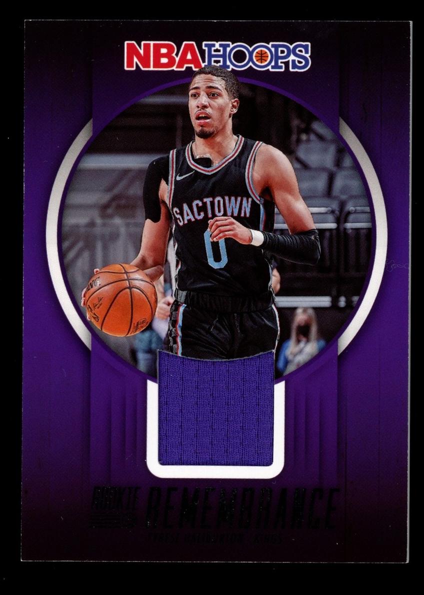 2023 Panini Hoops Basketball Tyrese Haliburton #RR-HAL PSA 8