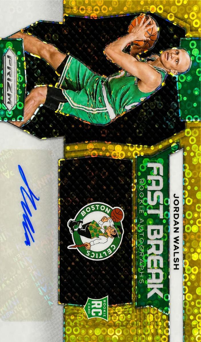 2023 Panini Prizm Basketball Gold Jordan Walsh #FBR-WAL PSA 8.5