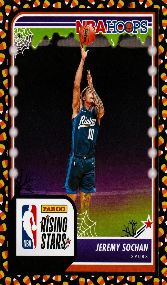 2023 Panini Haunted Hoops Basketball Holo Candy Jeremy Sochan #296