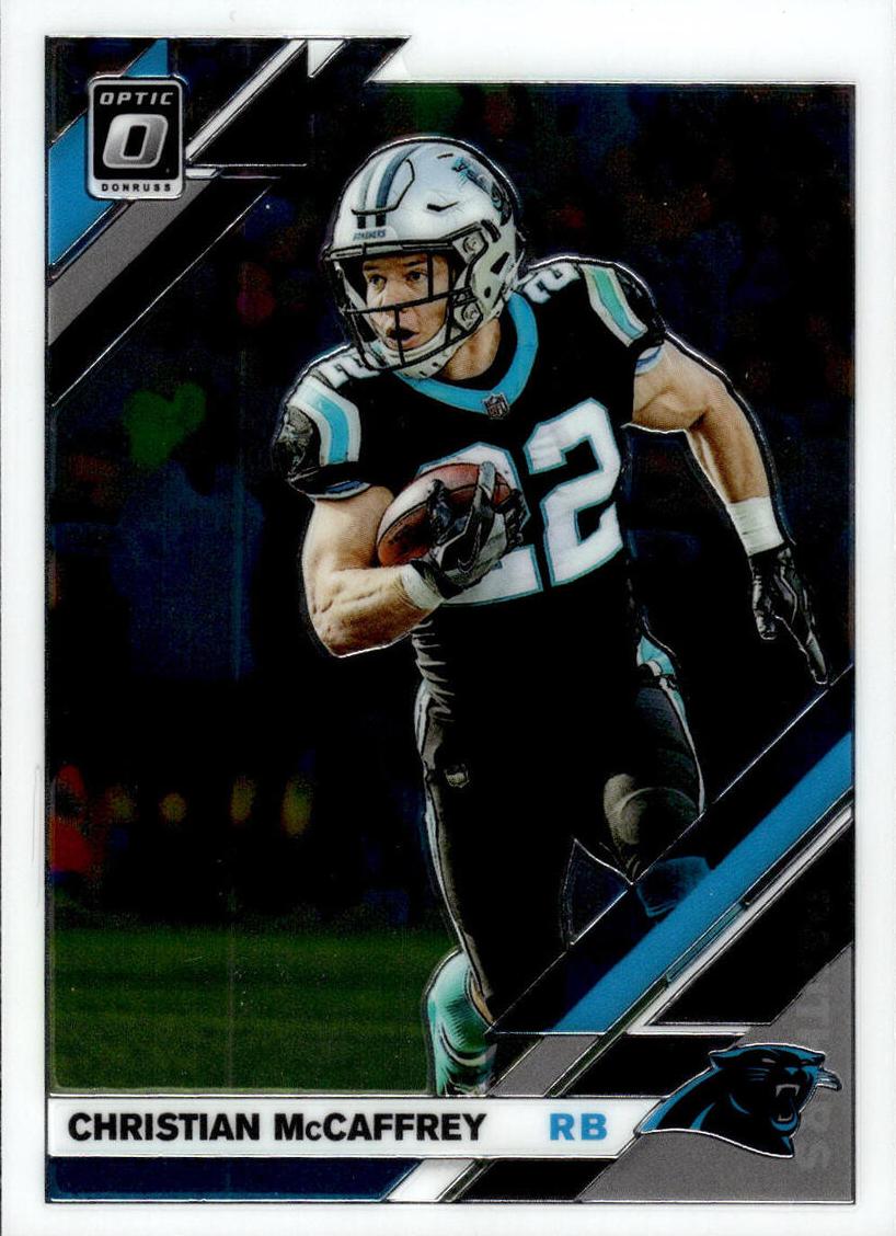 2019 Donruss Optic Football Christian McCaffrey #17