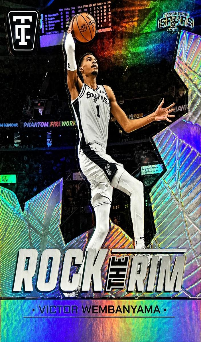 2024 Panini Totally Certified Basketball Mirror Platinum Silver Victor Wembanyama #25