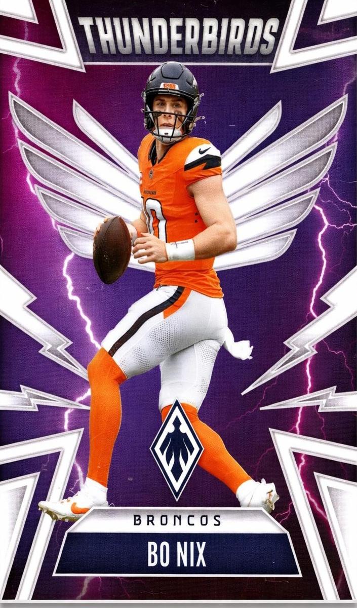 2025 Panini Phoenix Football Bo Nix #15 PSA 10