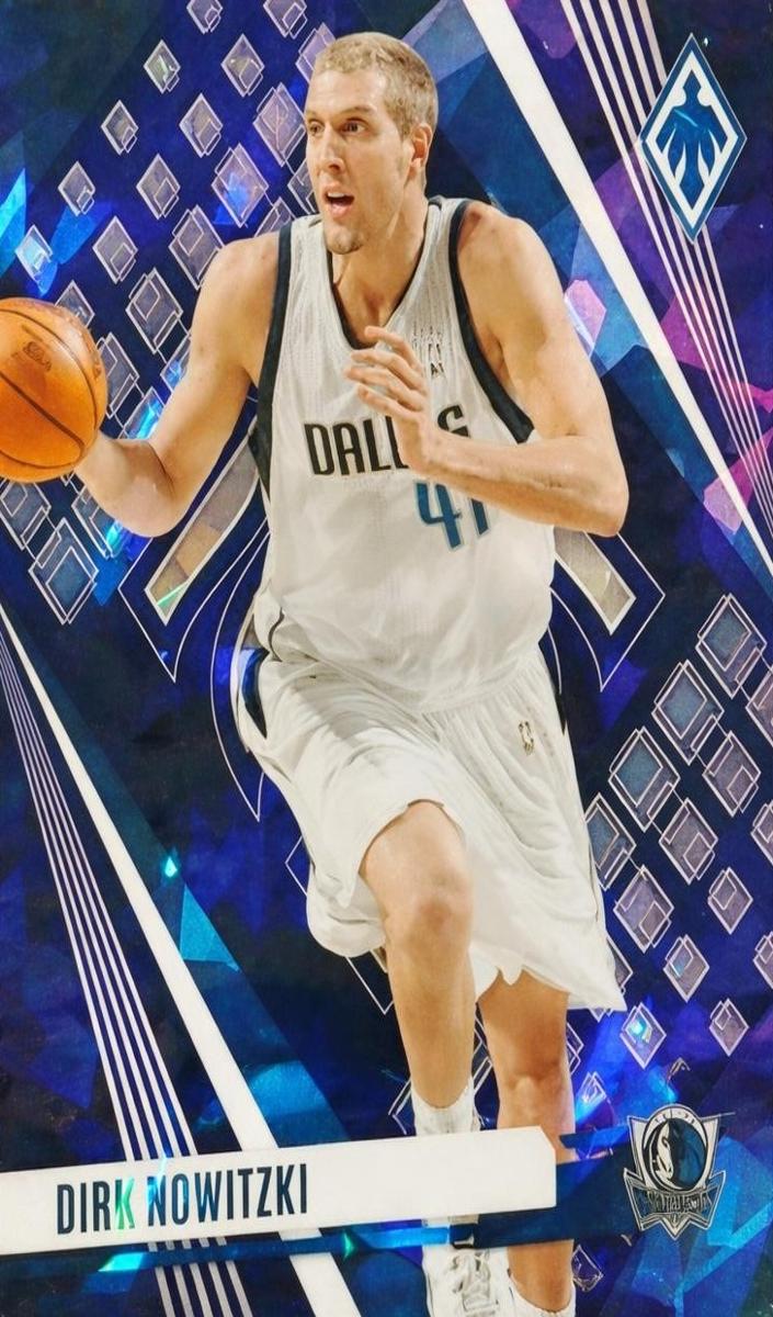 2023 Panini Phoenix Basketball Blue Ice Dirk Nowitzki #66