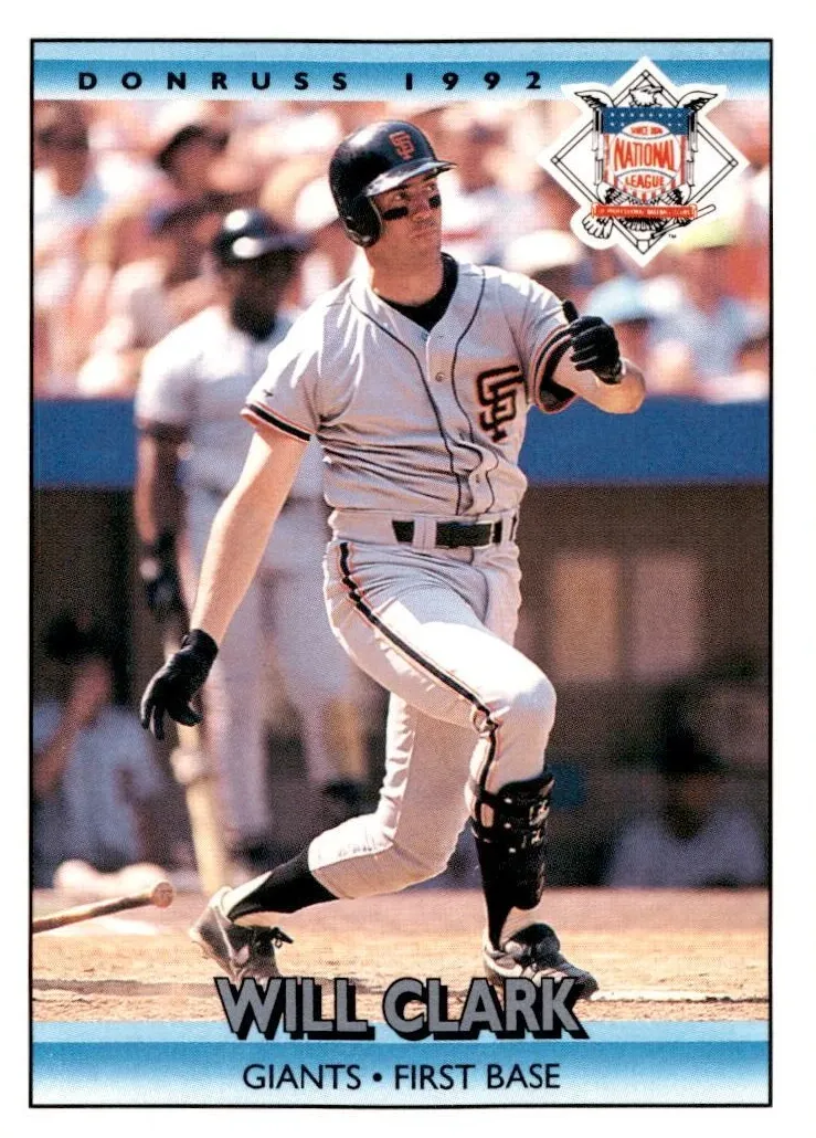 1992 Donruss Baseball Will Clark #428