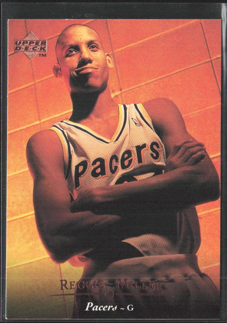 1995 Upper Deck Basketball Electric Court Reggie Miller #270 PSA 9