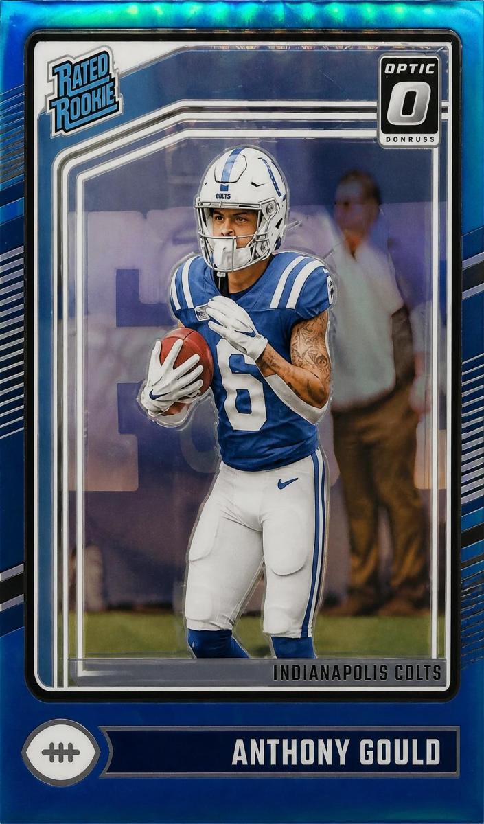 2024 Donruss Optic Football Aqua Anthony Gould #205