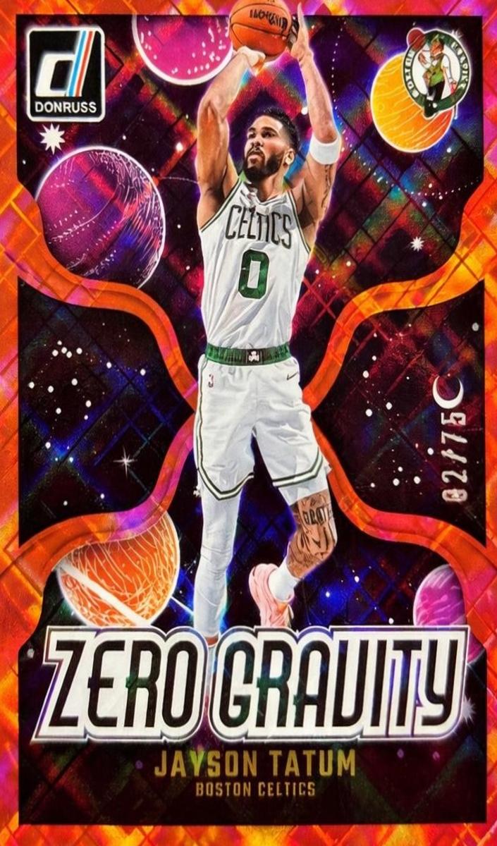 2024 Panini Donruss Basketball Diamond Red Jayson Tatum #1 PSA 10
