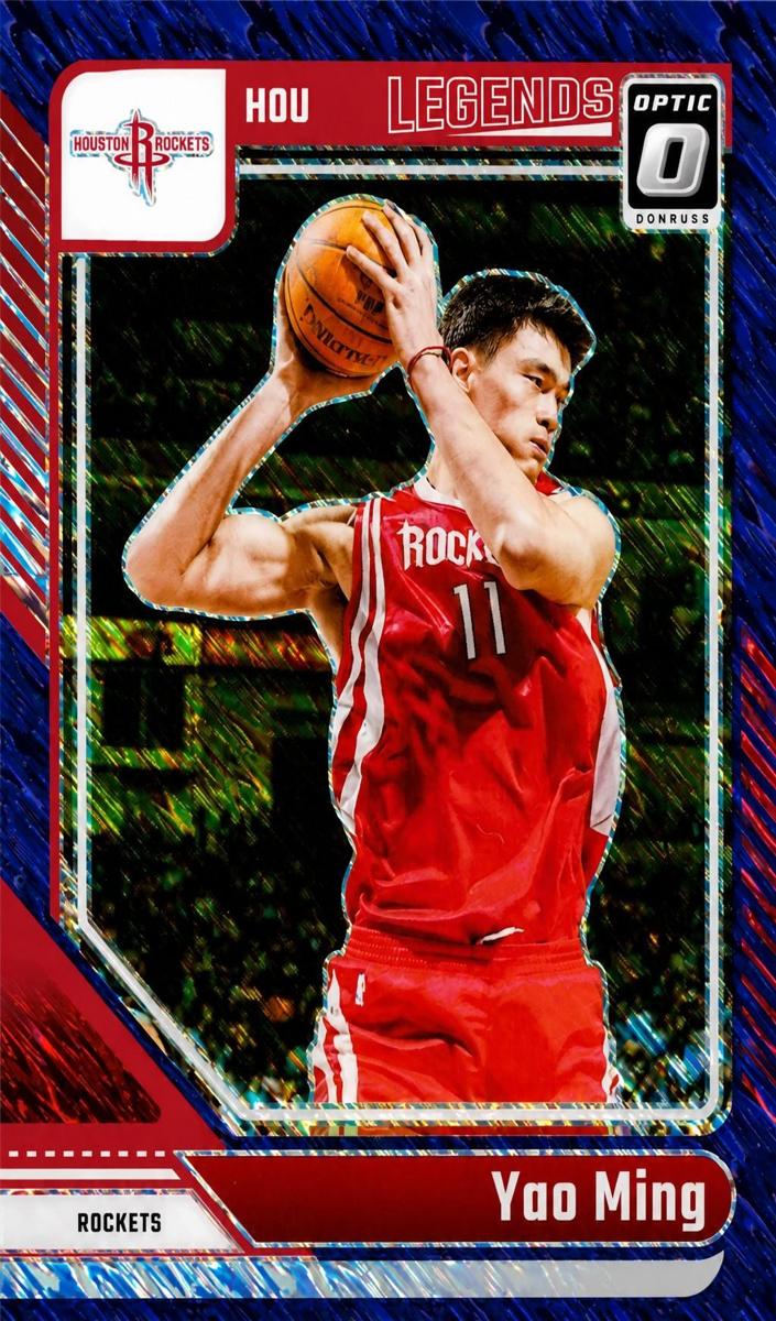 2024 Donruss Optic Basketball Purple Shimmer Yao Ming #226