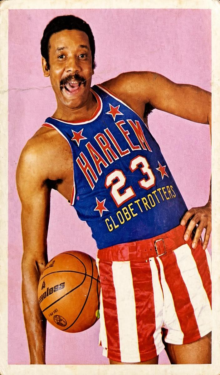 1971 Fleer Harlem Globetrotters Basketball Jackie Jackson #78