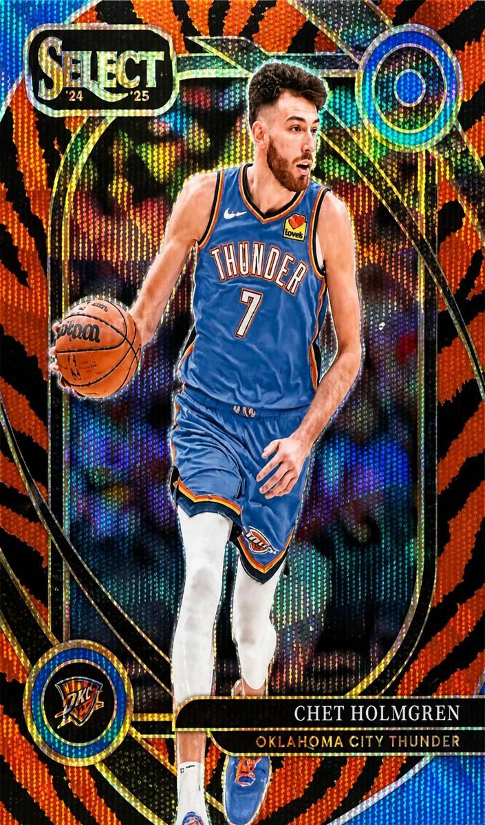 2024 Panini Select Basketball Tiger Chet Holmgren #222