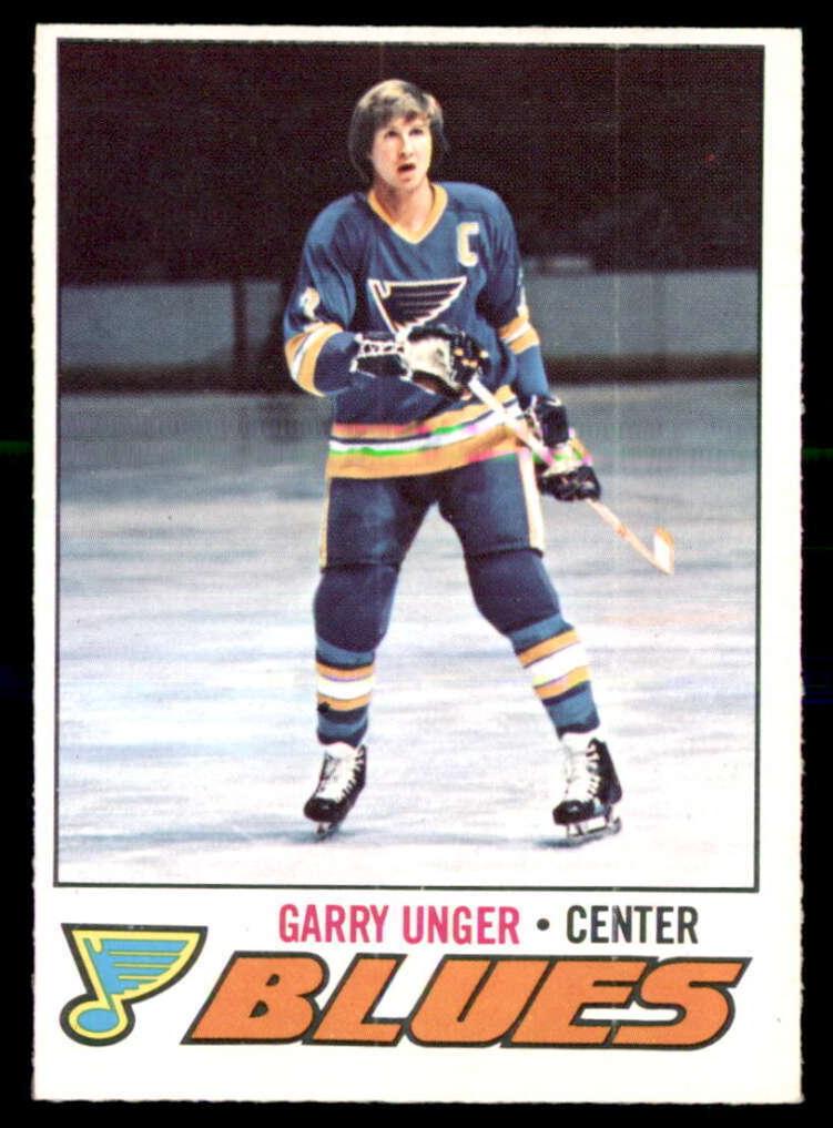 1977 O-Pee-Chee Hockey Garry Unger #35